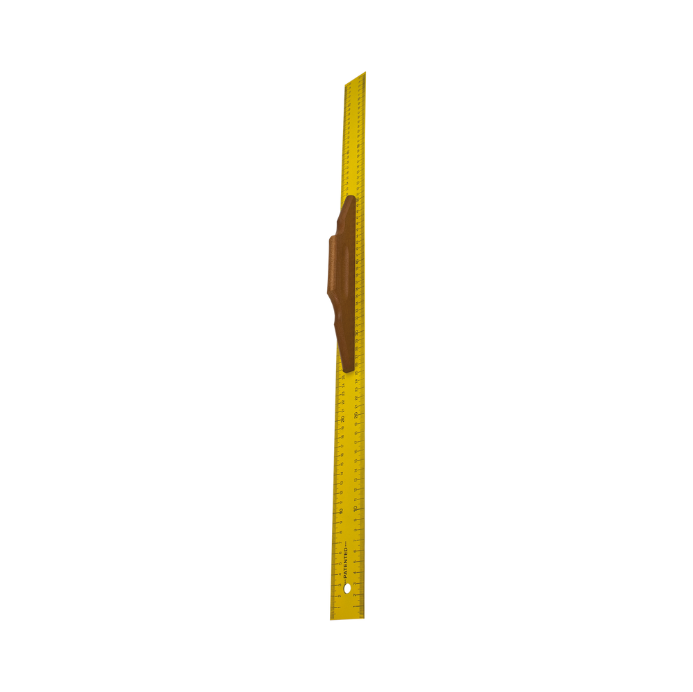 Przymiar metalowy z podziałką 750 mm do cięcia płyt gk 21077