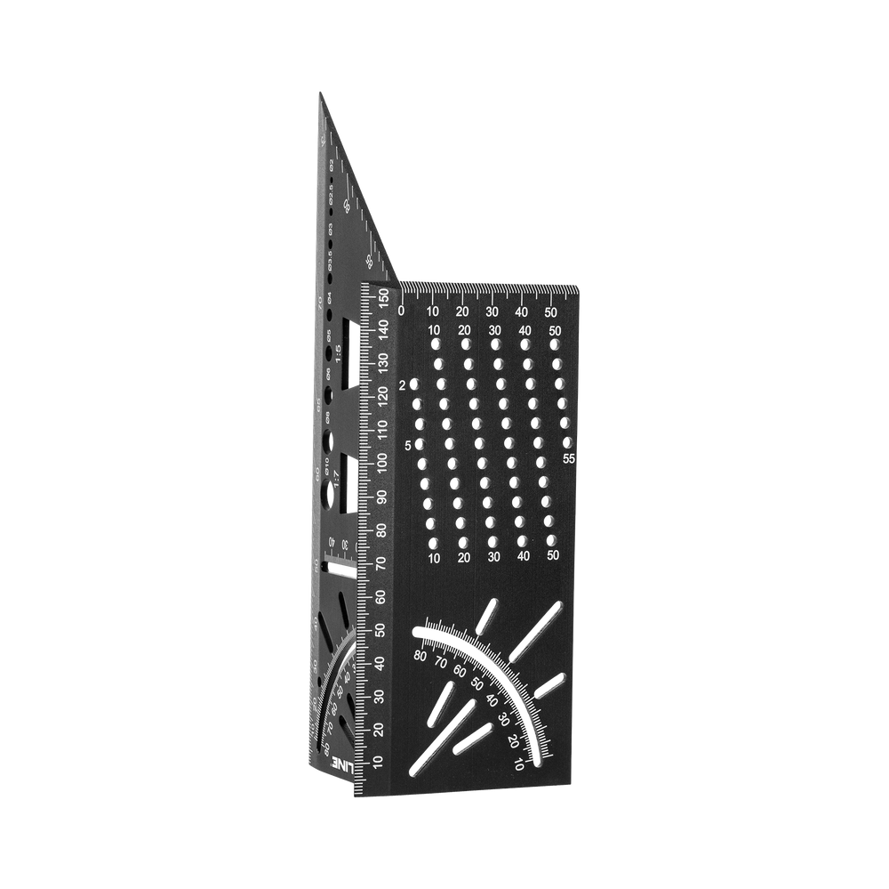 Kątownik japoński stolarski ciesielski budowlany aluminiowy 3D Proline 21370