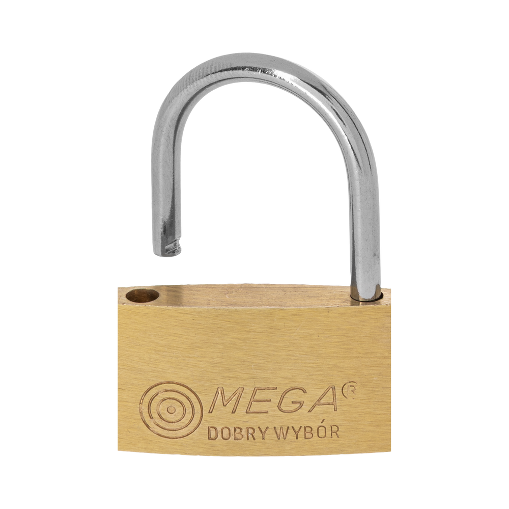 Kłódka mosiężna 20-63 mm Mega 24020K