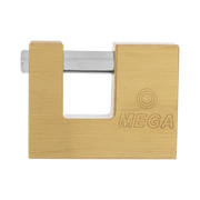 Kłódka trzpieniowa mosiężna 50 mm karta Mega 24550K