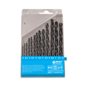 Wiertła do metalu HSS 2-8 mm zestaw 13 elementów Mega 26213