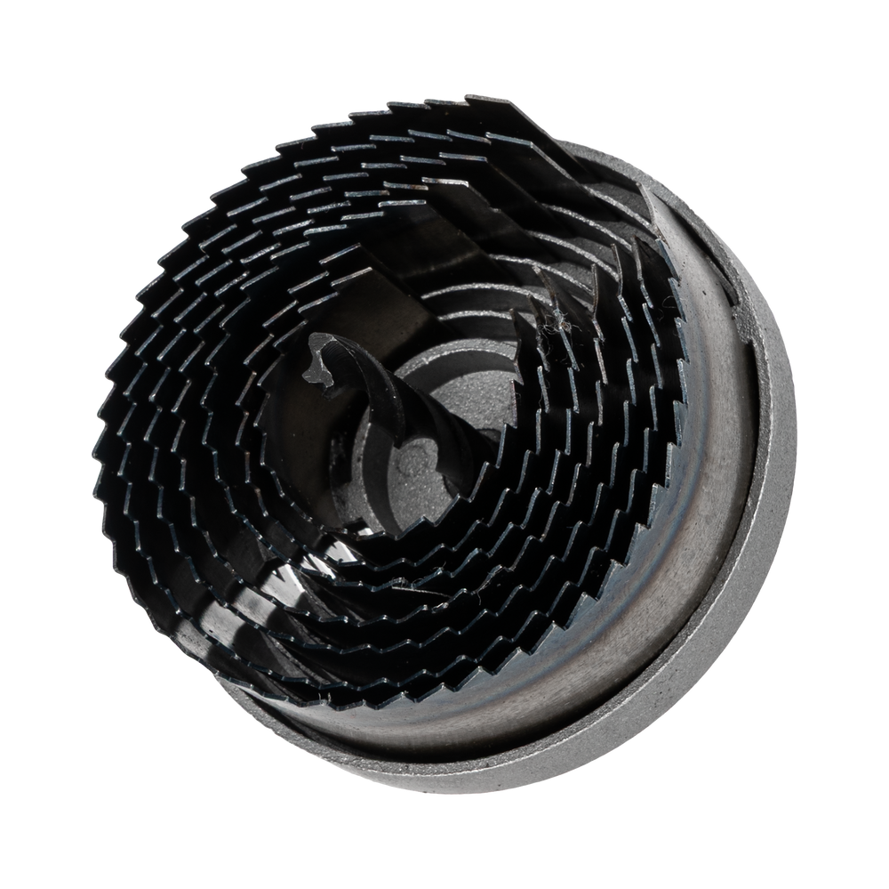Otwornice 26-63 mm 25 mm hartowane zęby zestaw 7 elementów Mega 26404