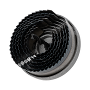 Otwornice 26-63 mm 25 mm hartowane zęby zestaw 7 elementów Mega 26404