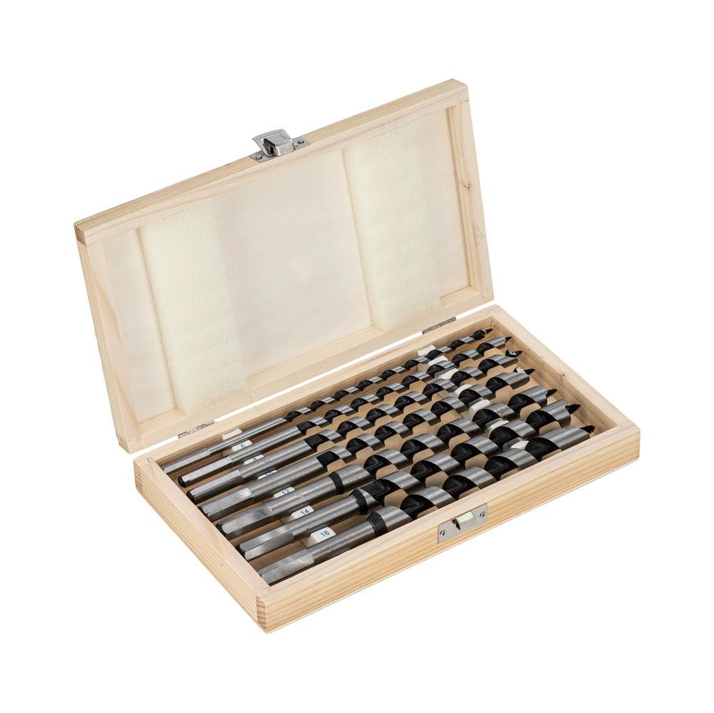 Świdry do drewna komplet 7 sztuk (6-18 mm) długość 230 mm Proline 26847
