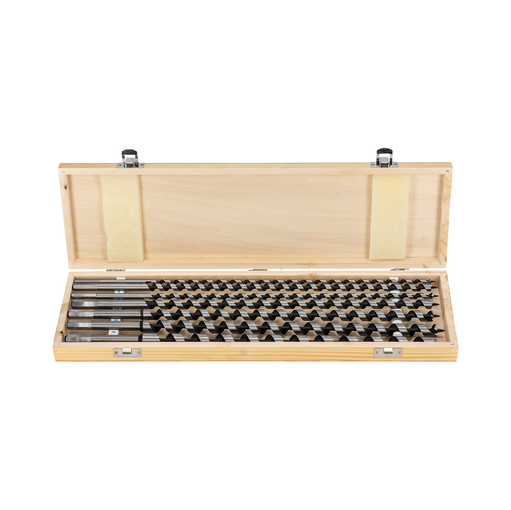 Świdry do drewna komplet 7 sztuk (6-18 mm) długość 460 mm Proline 26947