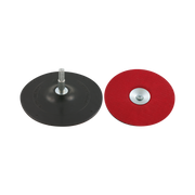 Dysk gumowy 125 mm z trzpieniem z rzepem Proline 27035