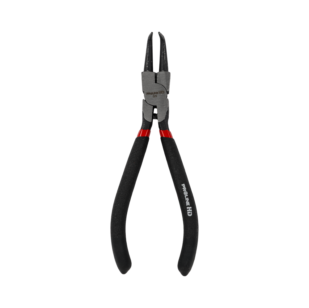 Szczypce do pierścieni segera wewnętrzne wygięte 180 mm Proline HD 28649