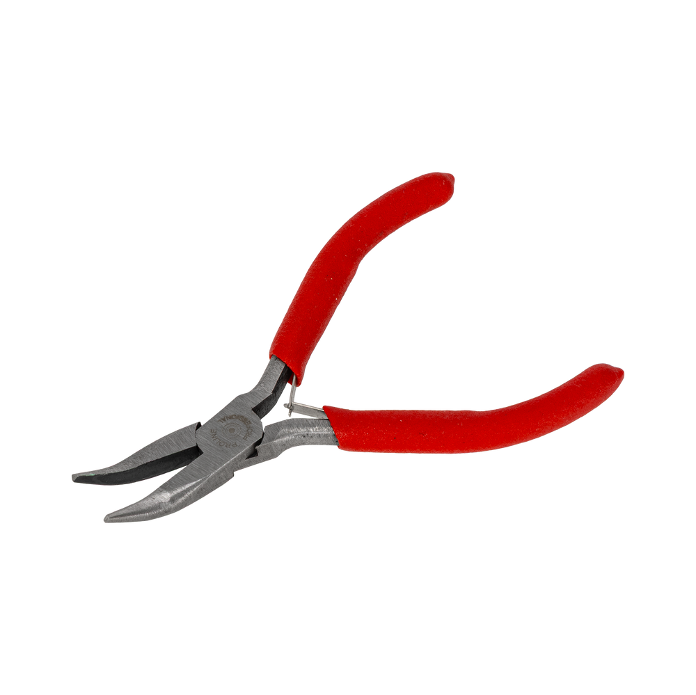 Szczypce microb półokrągłe wygięte 120 mm Proline 28734
