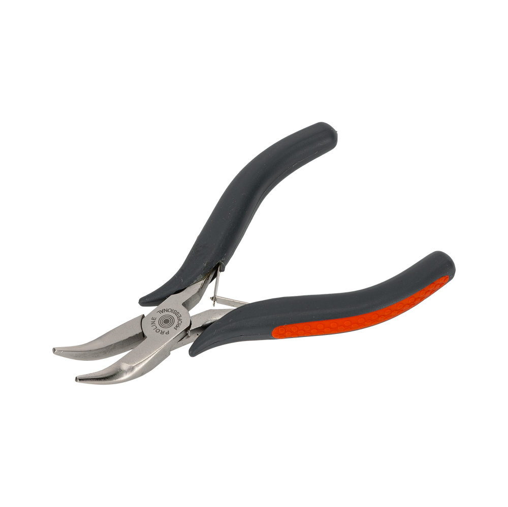 Szczypce micro półokrągłe-wygięte 120 mm Proline 28784