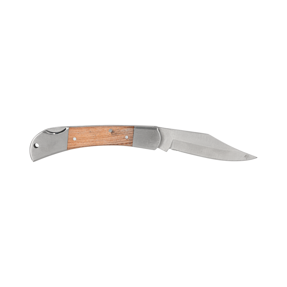 Nóż uniwersalny składany 80 mm scyzoryk mahoń Proline 30090