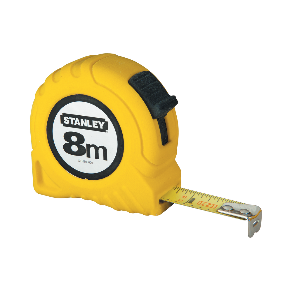Miara 8m 25 mm opp obudowa plastikowa Stanley 306571