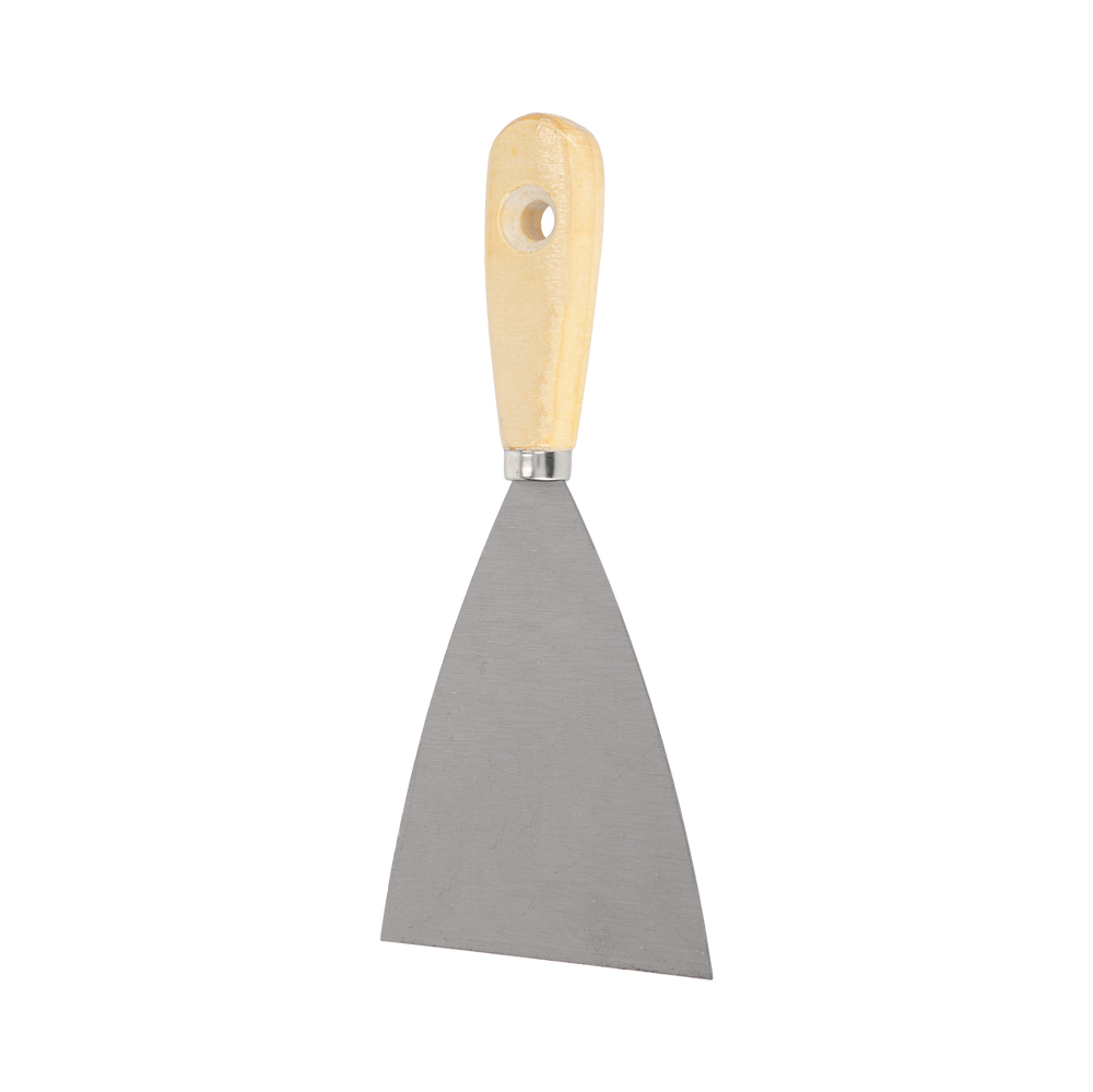 Szpachelka malarska budowlana 100 mm drewniana rączka Mega 31100
