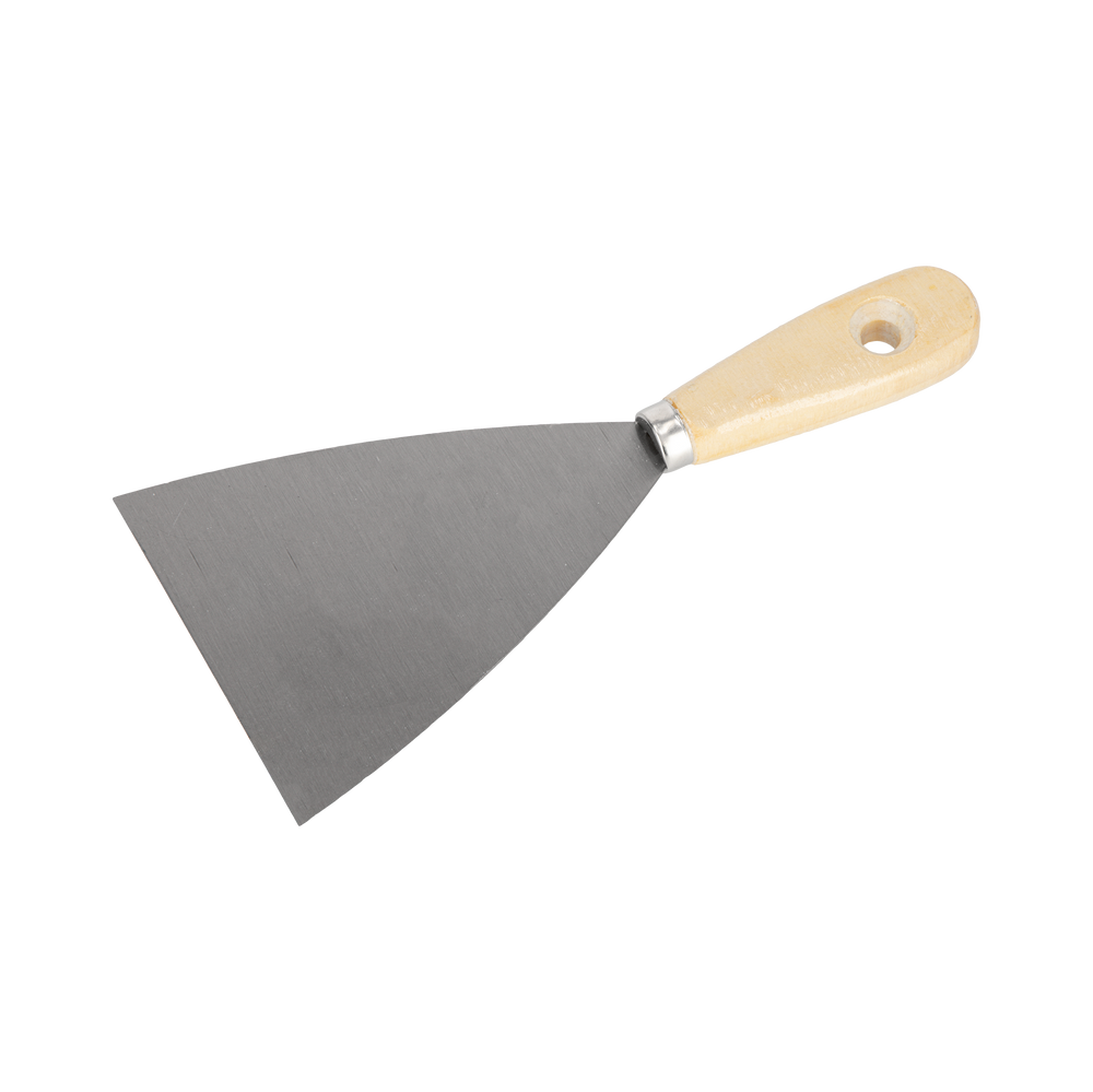 Szpachelka malarska budowlana 100 mm drewniana rączka Mega 31100