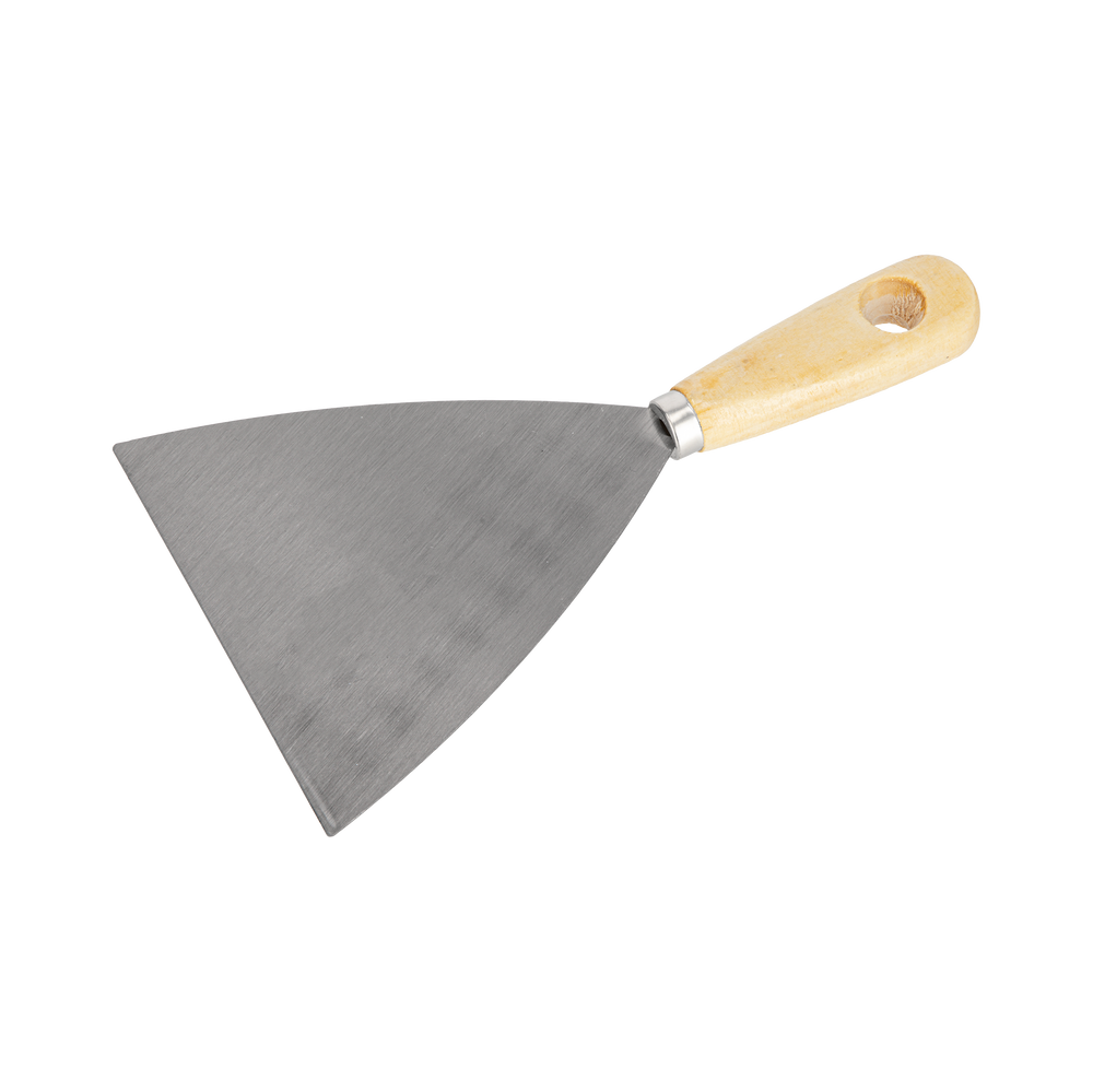 Szpachelka malarska budowlana 125 mm drewniana rączka Mega 31125