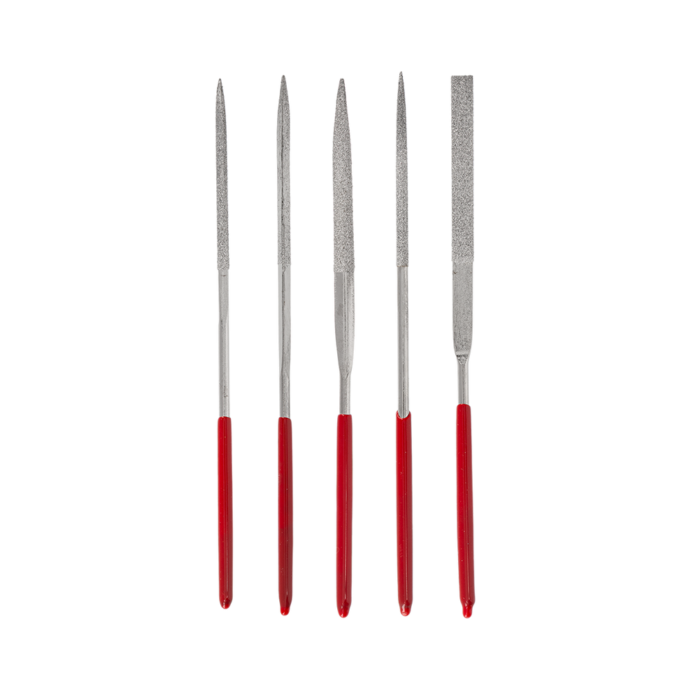 Pilniki diamentowe iglaki 140 mm zestaw 5 elementów Proline 32015