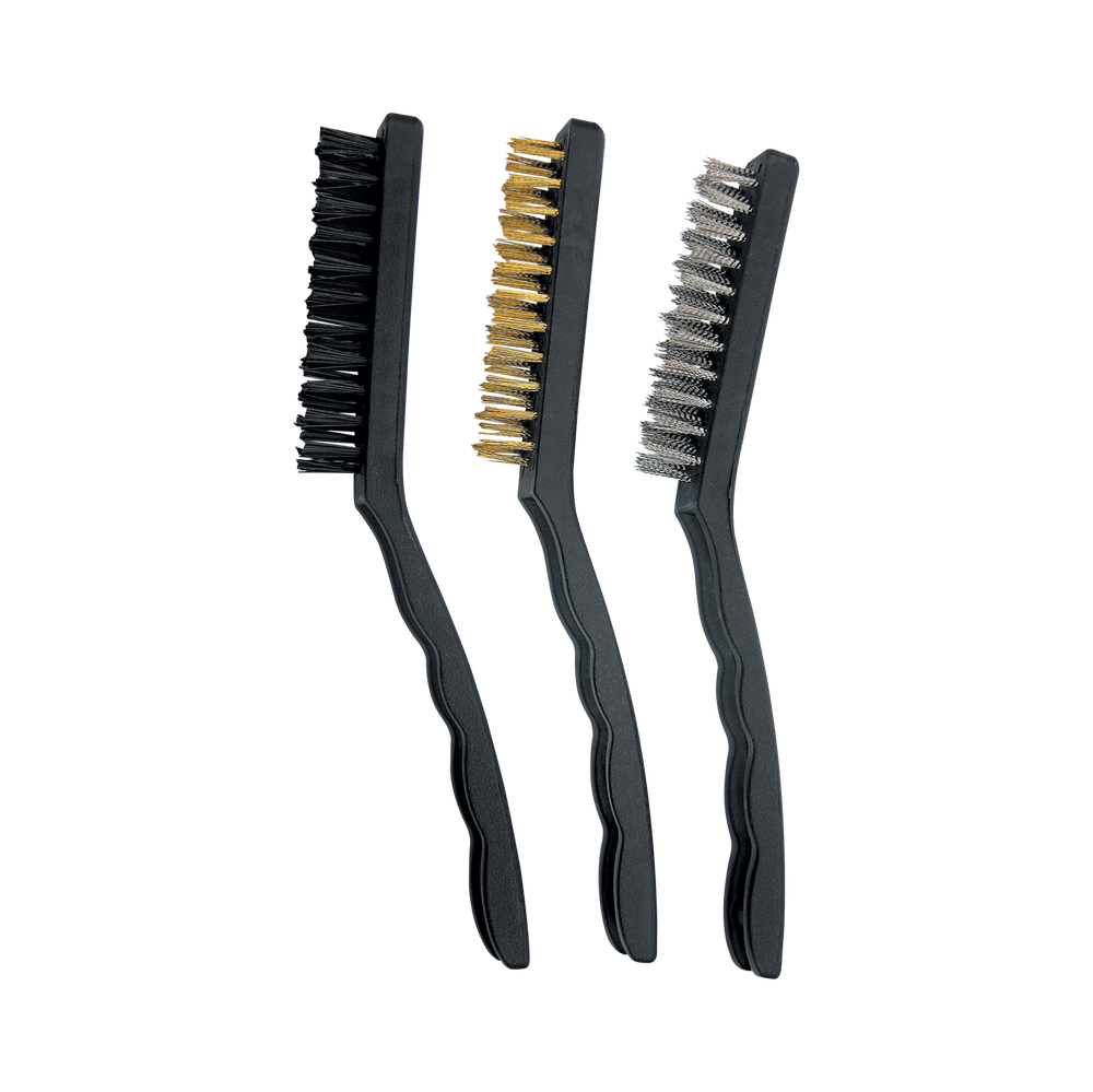 Szczotki druciane zestaw 3 elementów L:180 mm Mega 32018