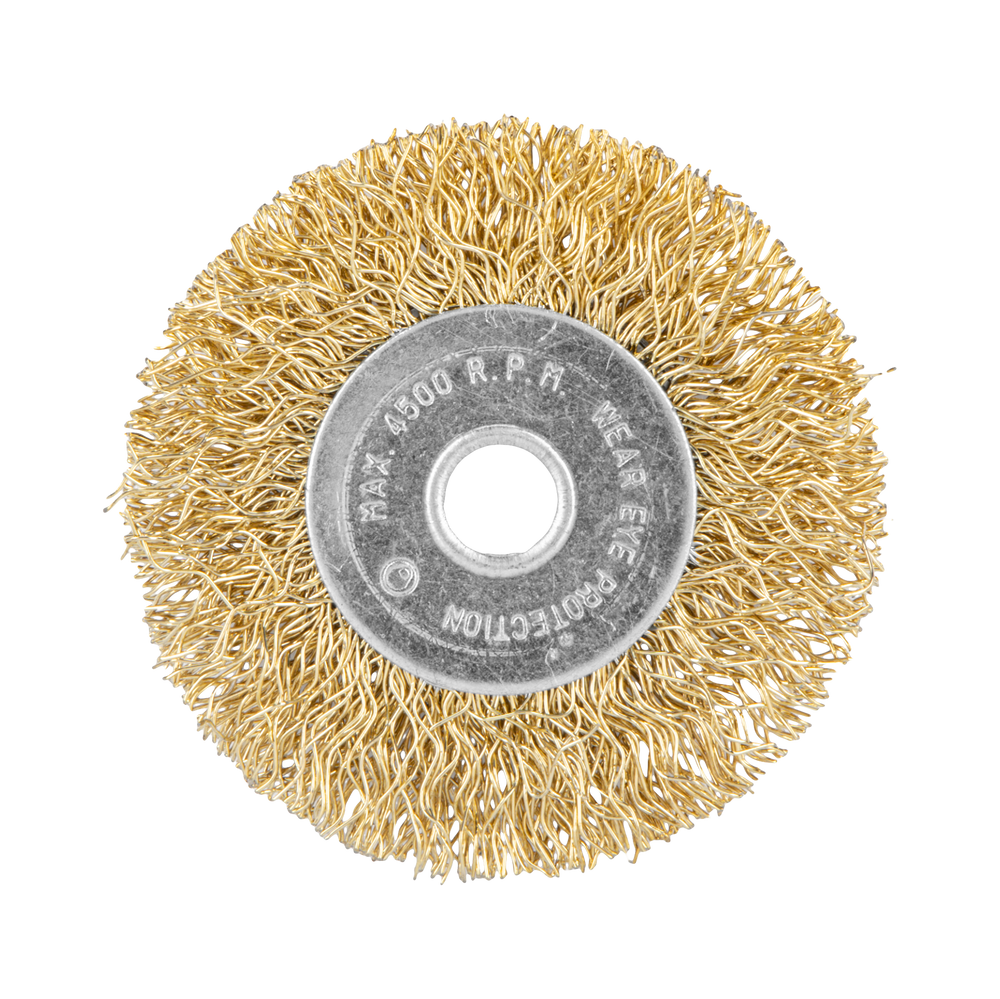 Szczotki druciane 25-75 mm zestaw 8 elementów trzpienie Mega 32200
