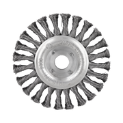 Szczotka tarczowa z drutu skręcane z otworem 22 mm 150 mm Proline 32555
