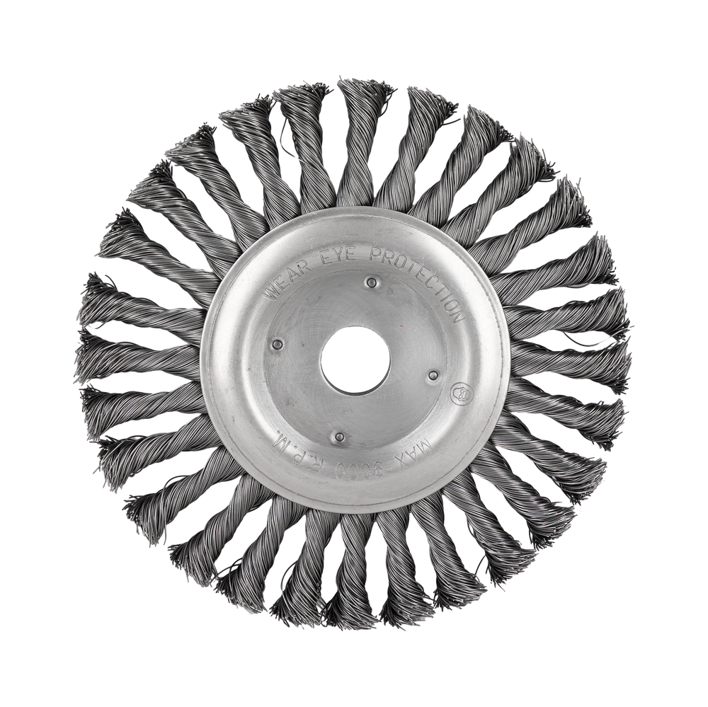 Szczotka tarczowa z drutu skręcanego z otworem 22 mm 175 mm Proline 32558