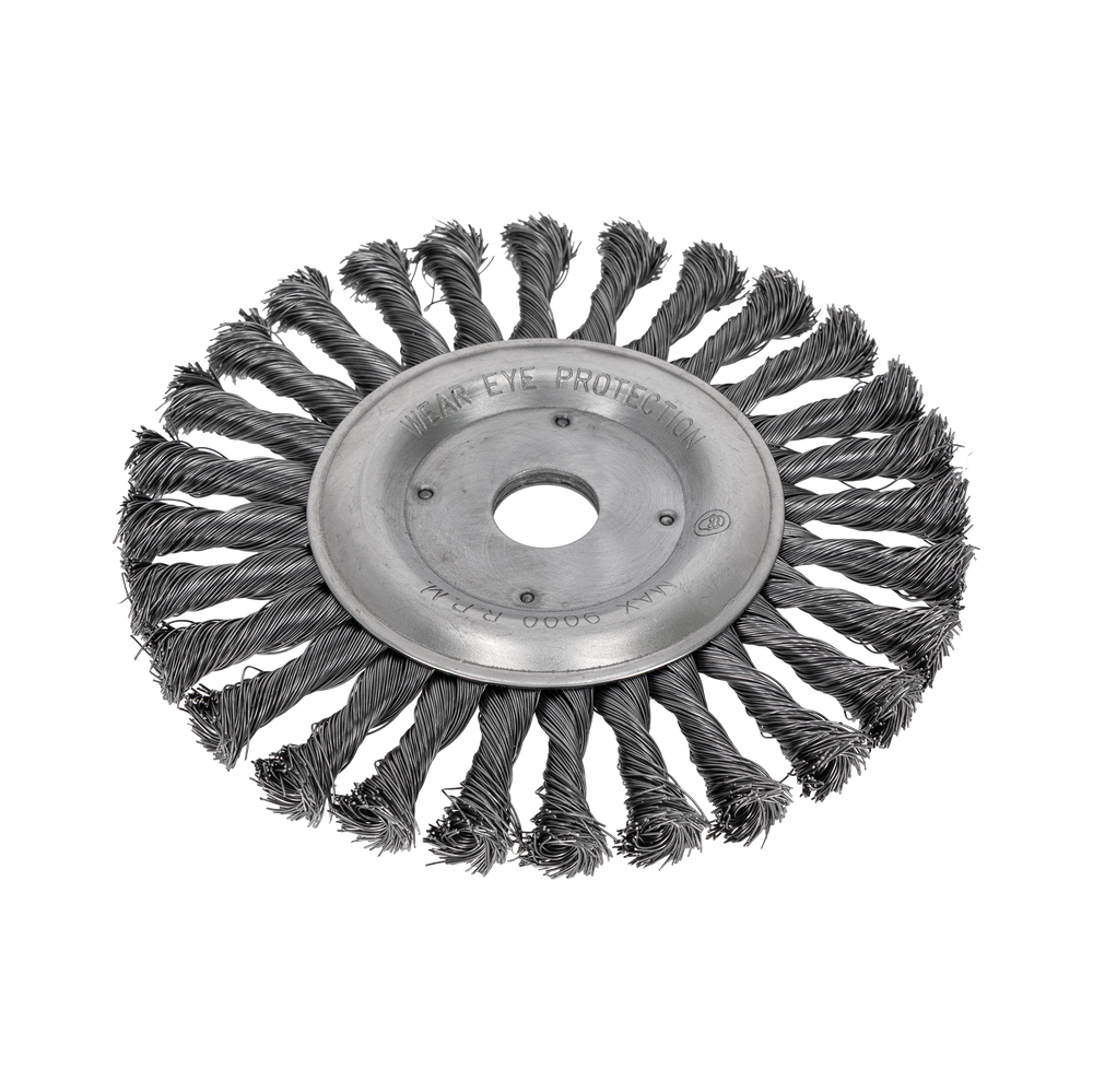 Szczotka tarczowa z drutu skręcanego z otworem 22 mm 175 mm Proline 32558