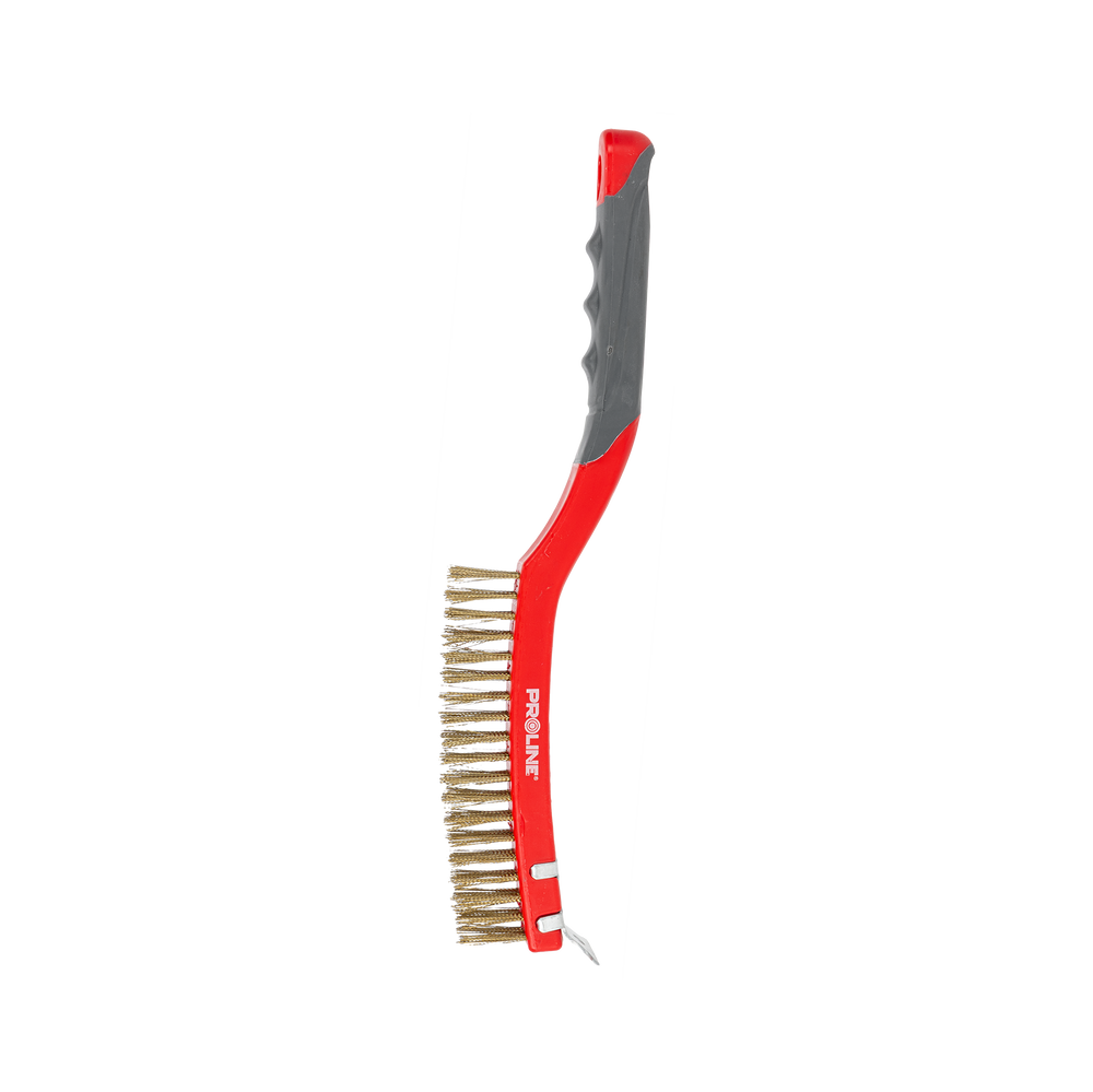 Szczotka druciana 3x19 rzędów 340 mm Proline 32633