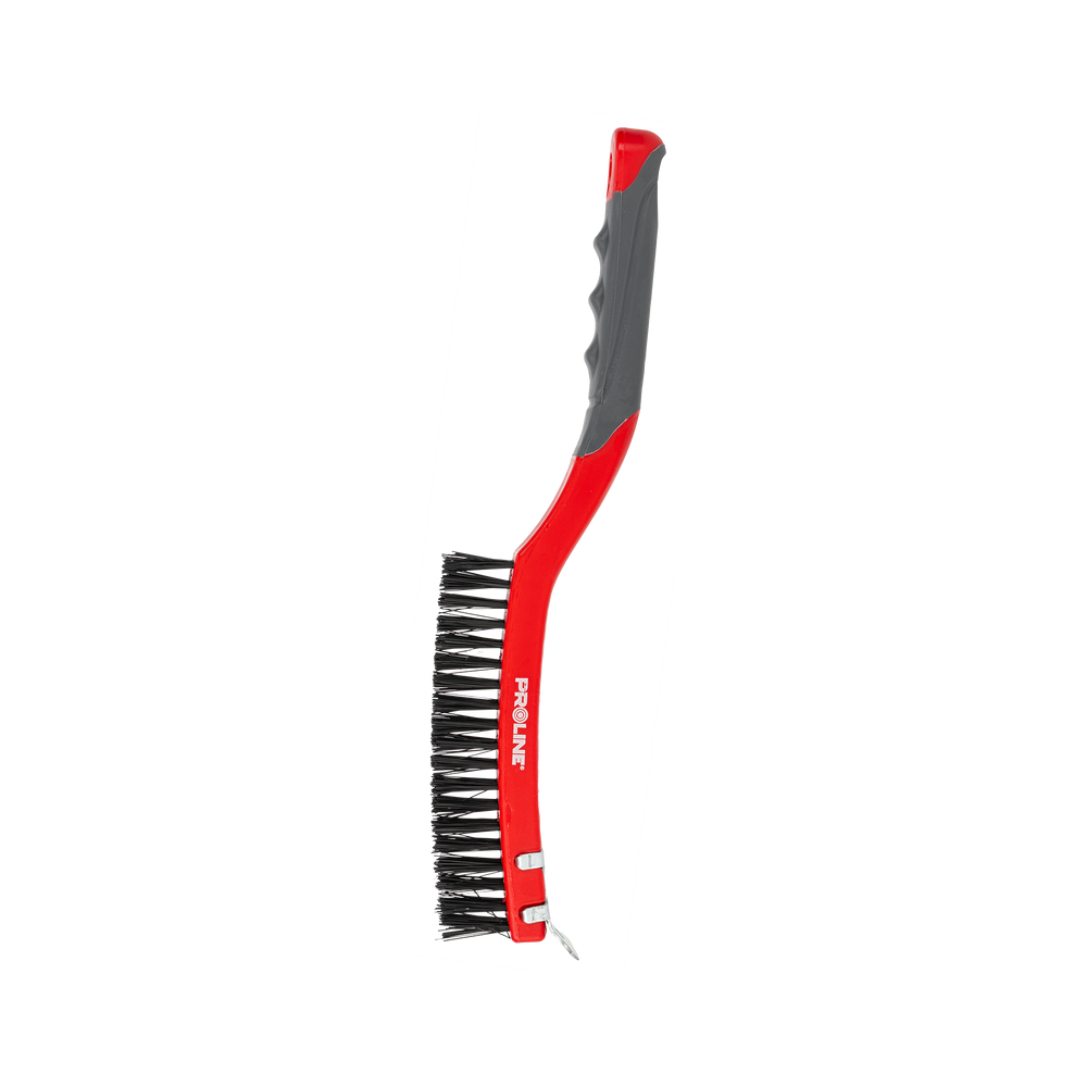 Szczotka druciana nylon 3x19 rzędów 340 mm Proline 32643