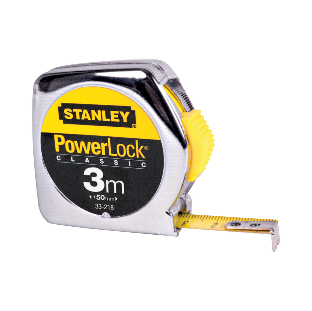 Miara 3m 12,7 mm powerlock obudowa metalowa Stanley 332180