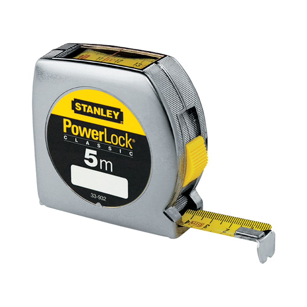 Miara 5m 19 mm powerlock z górnym odczytem Stanley 339320