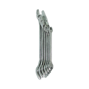 Zestaw kluczy płaskich 6-17 mm 6 sztuk komplet Mega 34006H