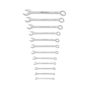 Klucze oczkowo-płaskie 12 elementów 6-22 mm Mega 35012H