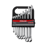 Klucze oczkowo płaskie 6-19 mm zestaw 8 elementów DIN3113 Proline 35308