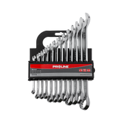 Klucze oczkowe płaskie 6-22 mm zestaw 12 elementów DIN3113 Proline 35312