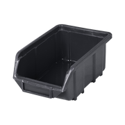 Pojemnik plastikowy szufladka 111x165x76 czarn <ecobox mały> 35530B