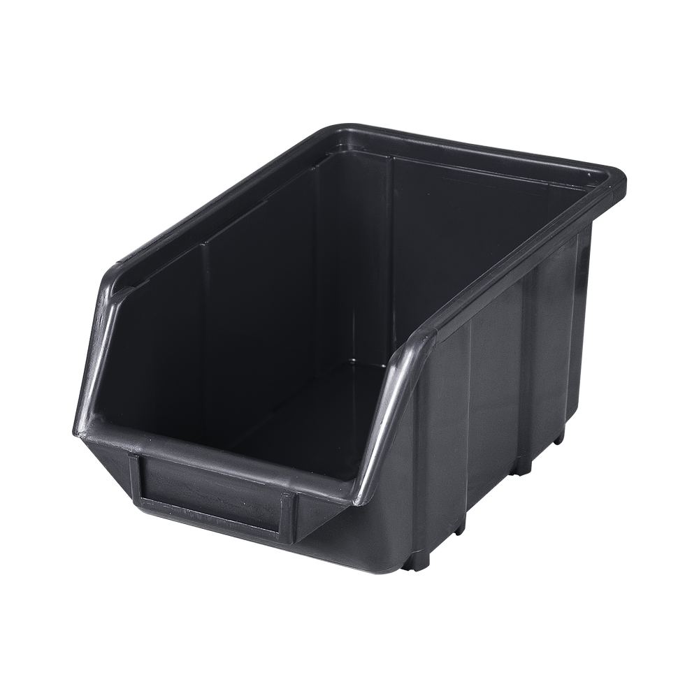 Pojemnik plastikowy szufladka 160x250x129 czarn.<ecobox śr.> 35531B