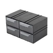 Szafka plastikowa z szufladkami px 4 sztuki Profix 35804