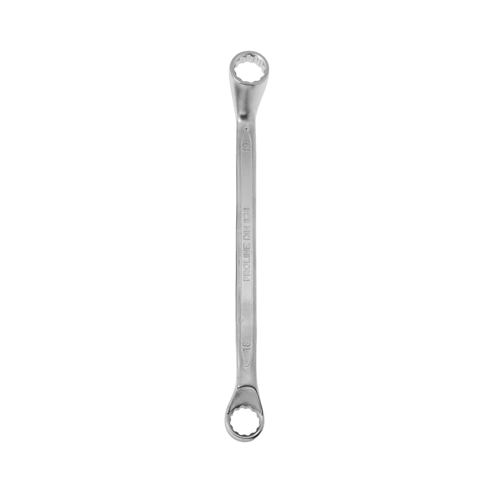 Klucz oczkowy odgięty 18x19 mm Proline 36578