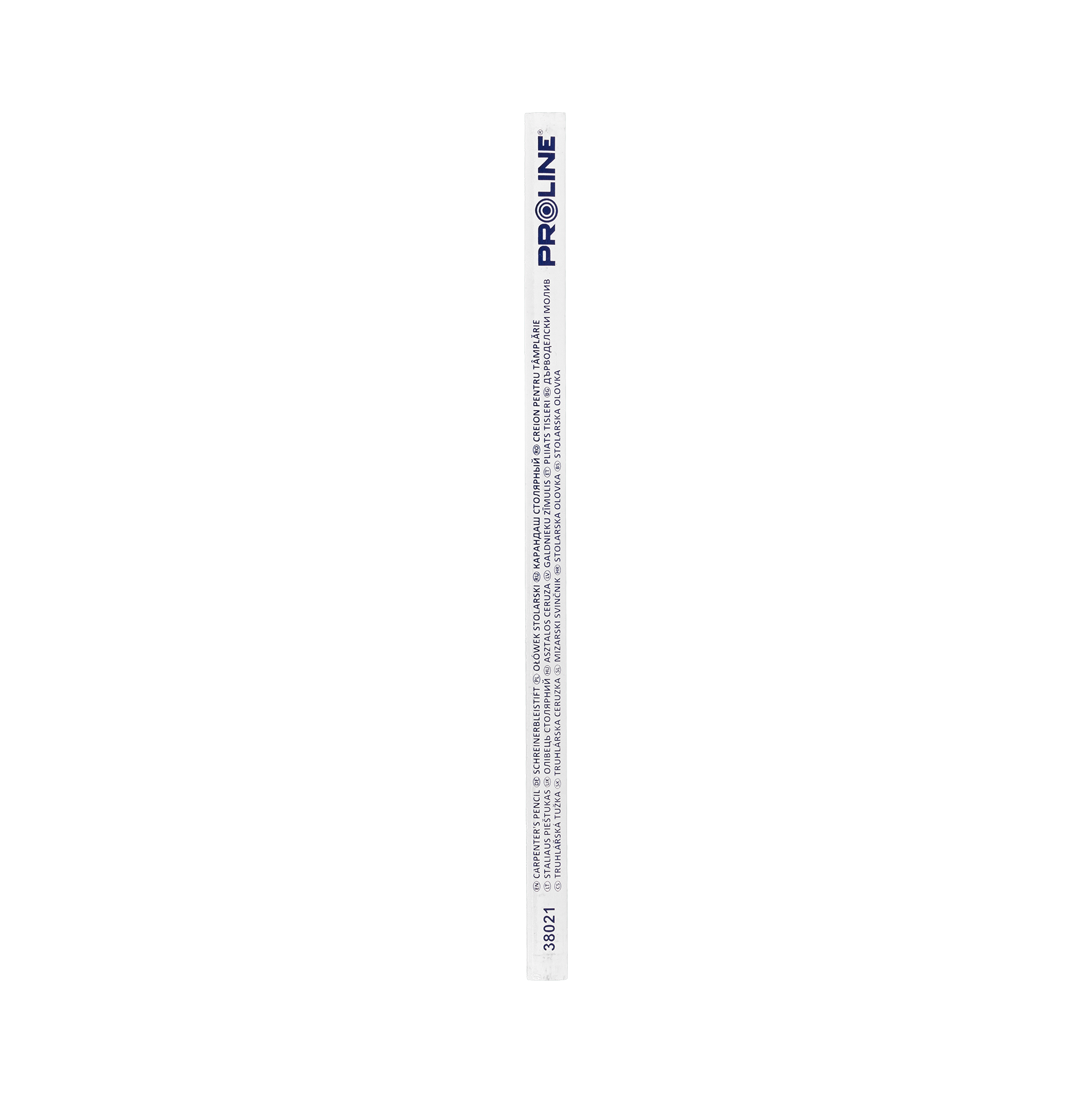 Ołówek stolarski miękki biały 240 mm Proline 38021