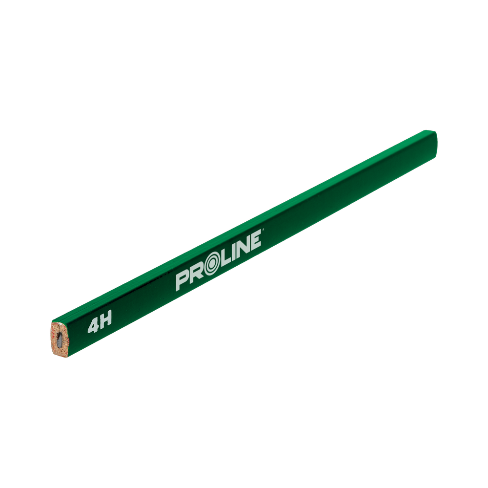 Ołówek murarski twardy zielony 4H 245 mm 12 sztuk Proline 38112