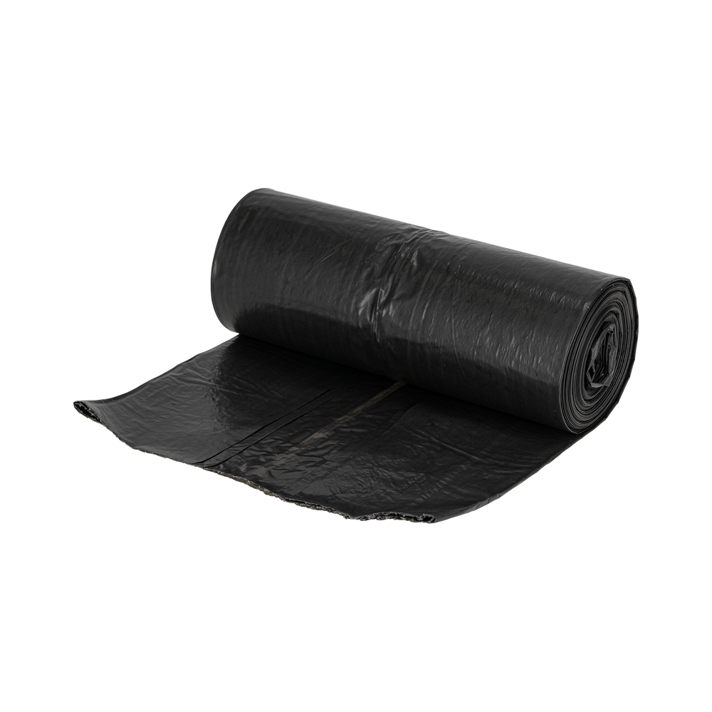 Worki czarne na śmieci ldpe 120 L 10 sztuk Proline 41203