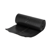 Worki czarne na śmieci ldpe 120 L 10 sztuk Proline 41203