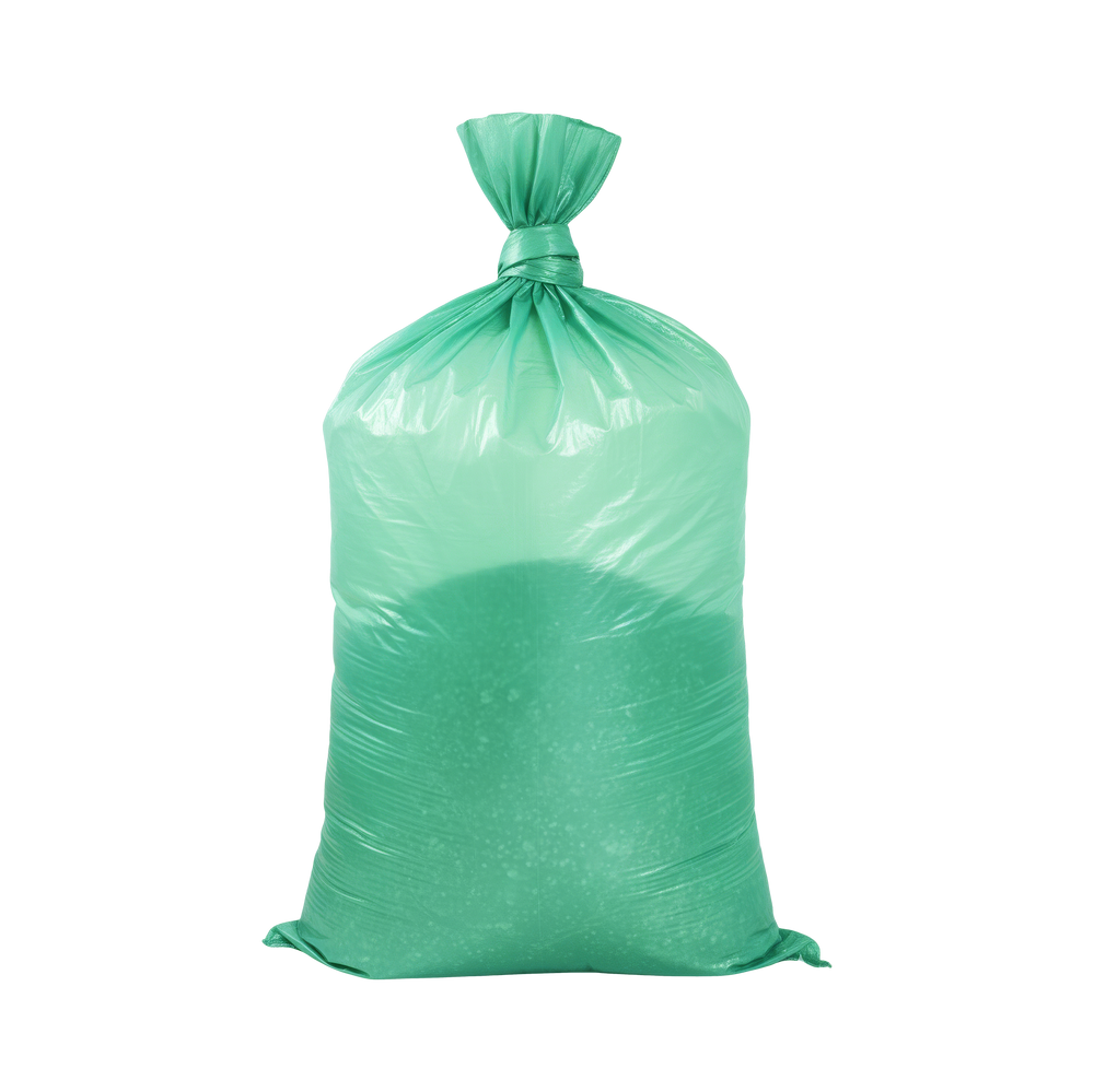 Worki zielone na szkło ldpe 120 L 80 sztuk Proline 41205