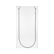 Kurtyna przeciwpyłowa z zamkiem typ "u" 110 cm x 220 cm Proline 41317