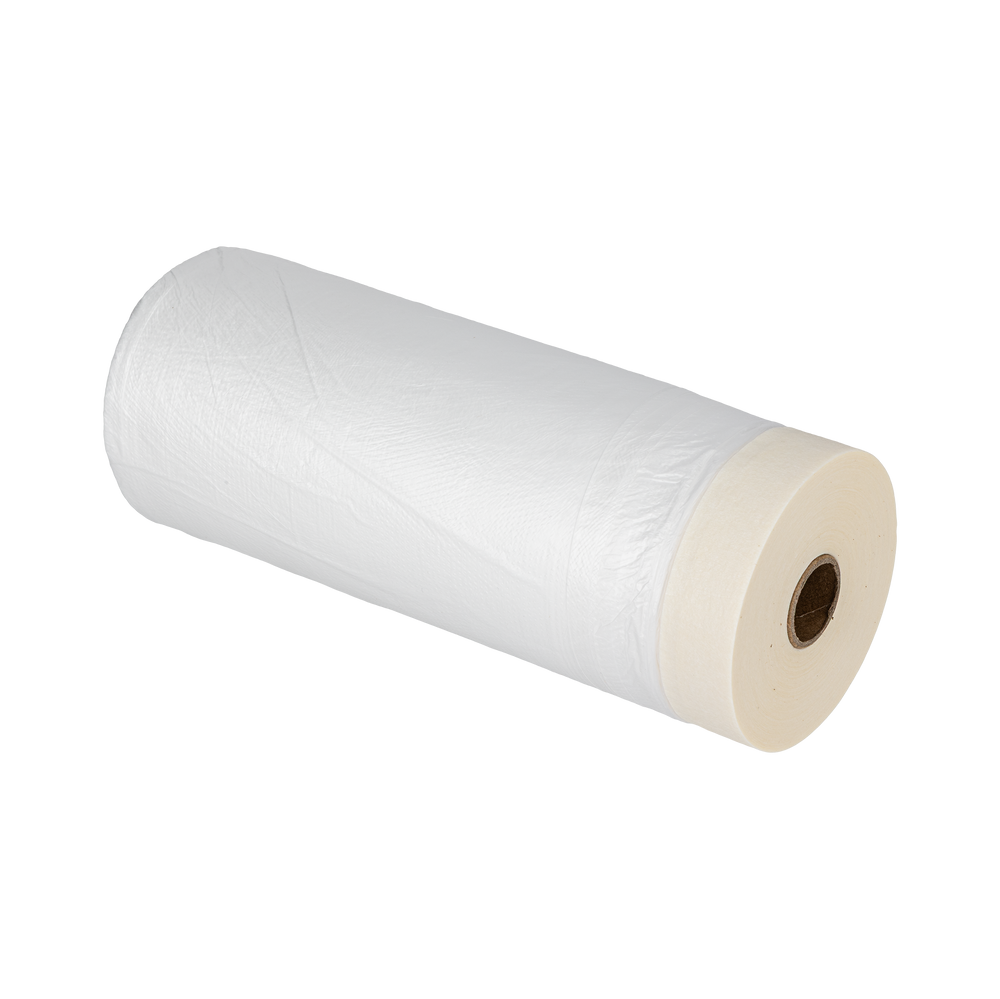 Folia antychlap z taśmą malarską 33m x 110 cm Proline 41323