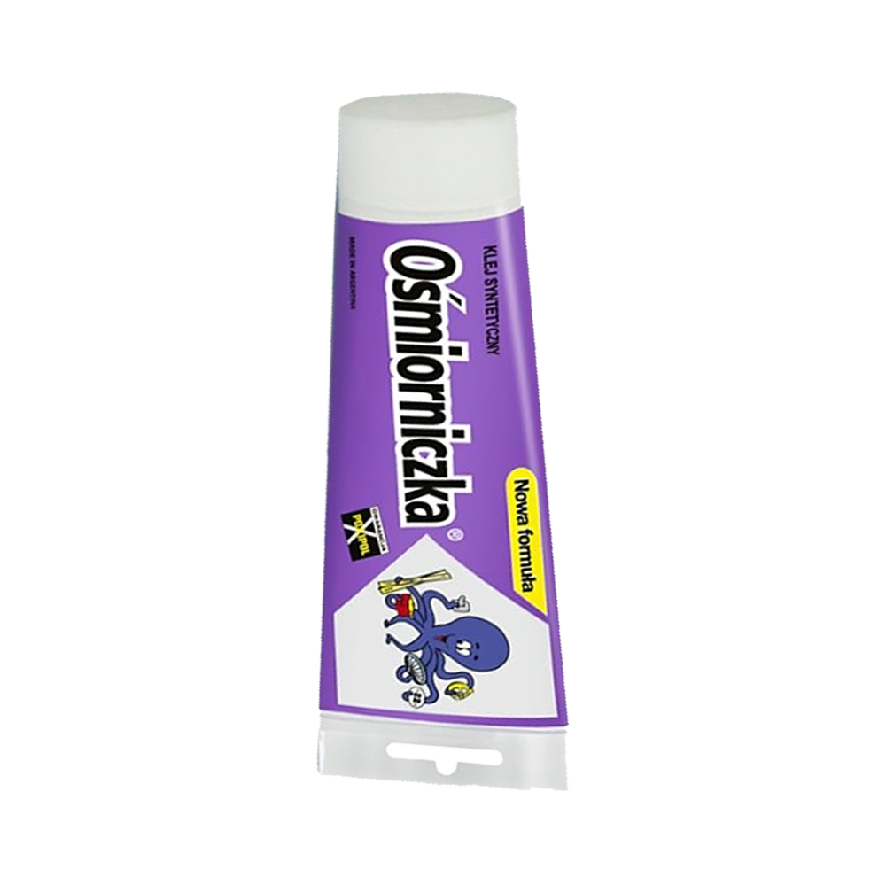 Klej syntetyczny "ośmiorniczka" 50g tubka z zawieszką 42044