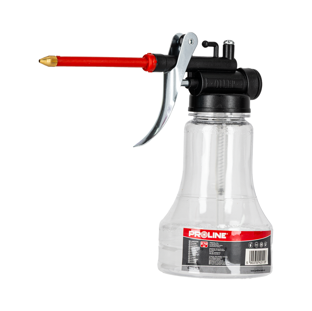 Oliwiarka smarownica 270ml zbiornik plastikowy Proline 42512
