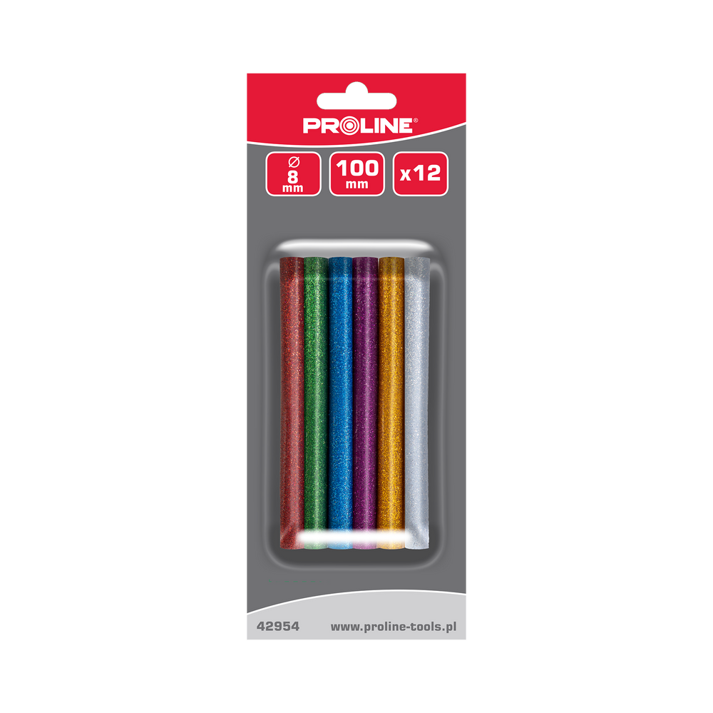 Klej W laskach brokatowy 8 mm Proline 42954