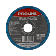 Tarcza do cięcia metali 115x2,5x22 mm Proline 44111