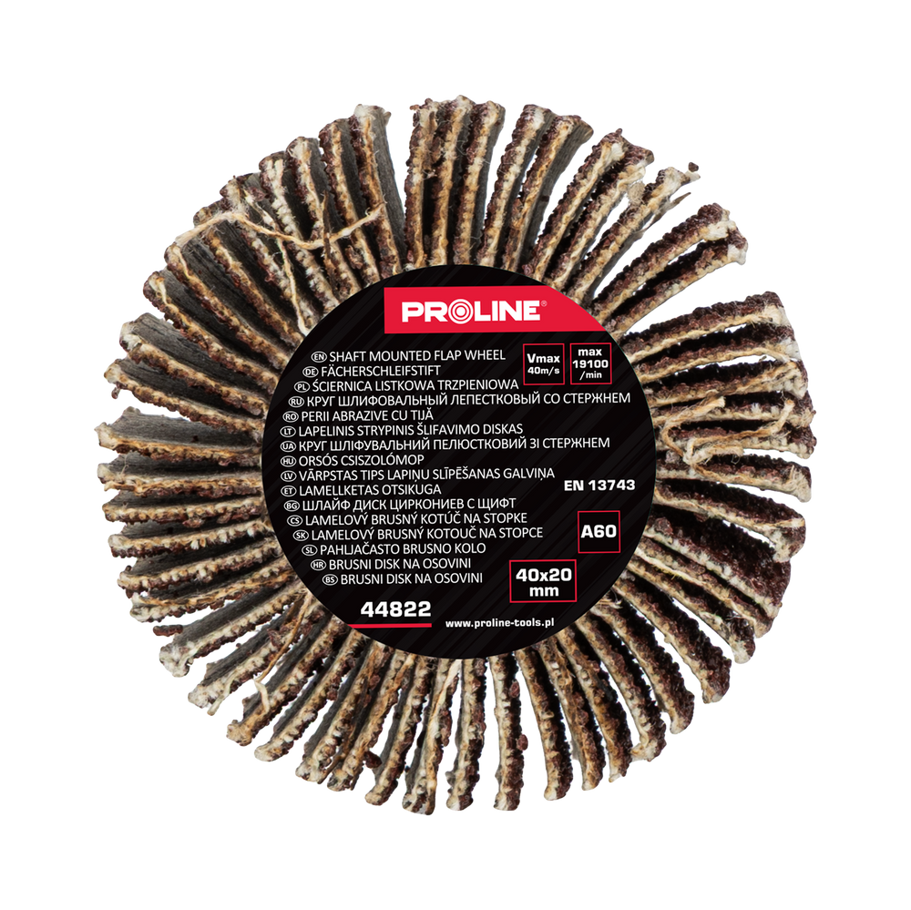 Ściernica listkowa trzpieniowa 40x20 mm gramatura 60 Proline 44822