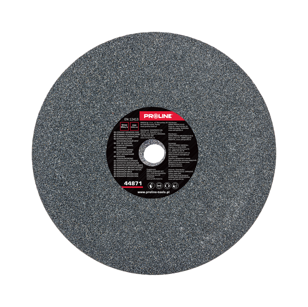 Ściernica ceramiczna 150x20x127 mm 95a elektrokorund gramatura 60 Proline 44871