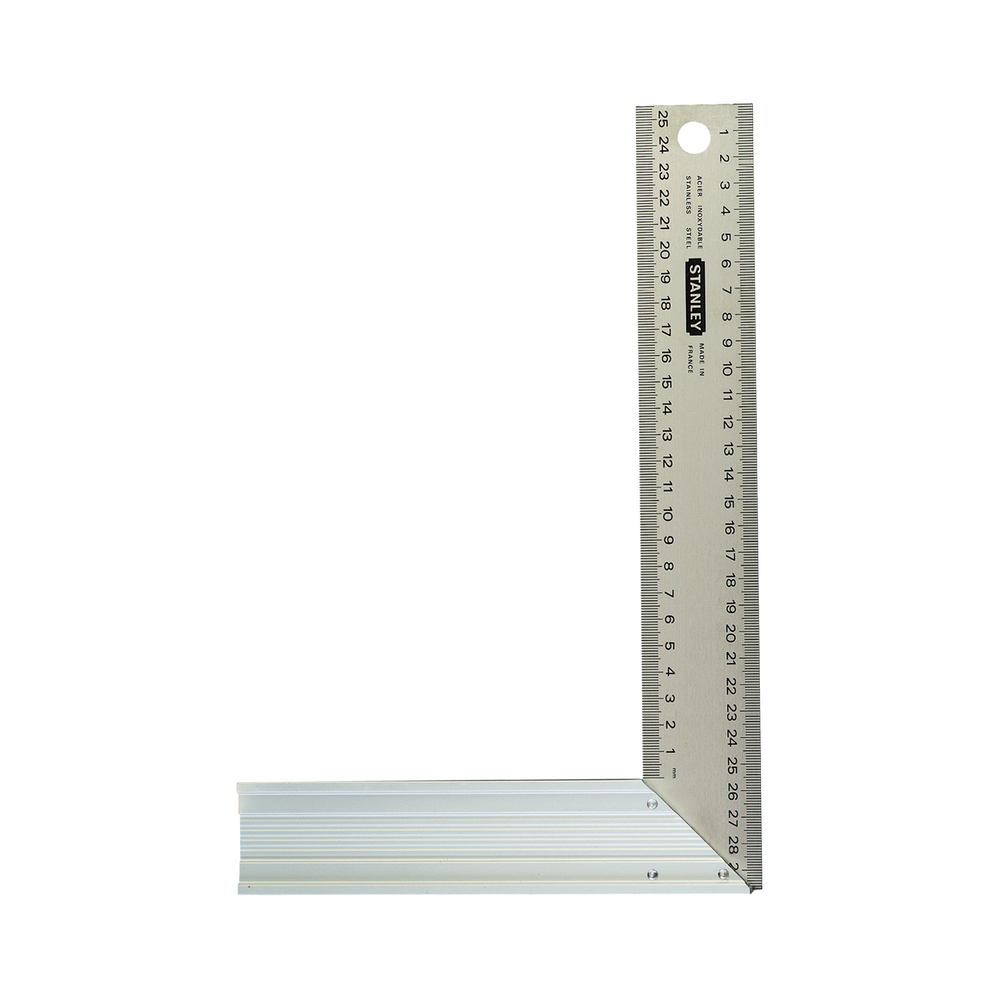 Kątownik stolarski z podziałką 200x400 mm Stanley 456871